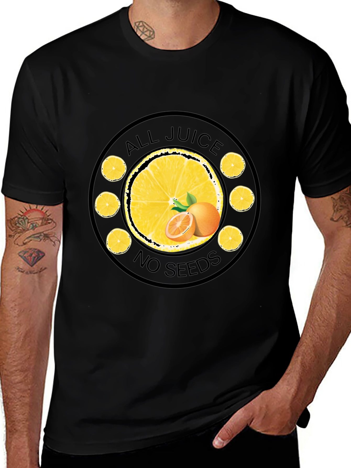 All Juice No Seeds Graphic Tee