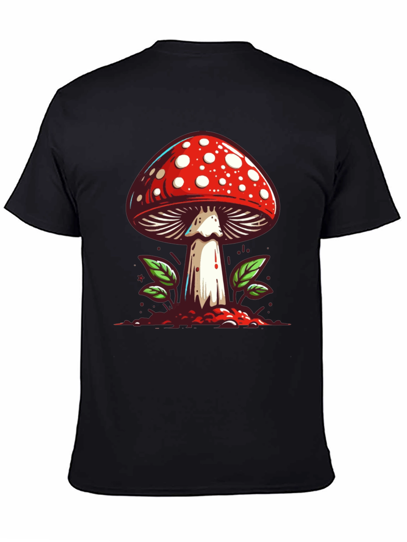 Mushroom Graphic Tee - Funky Fungi Fashion