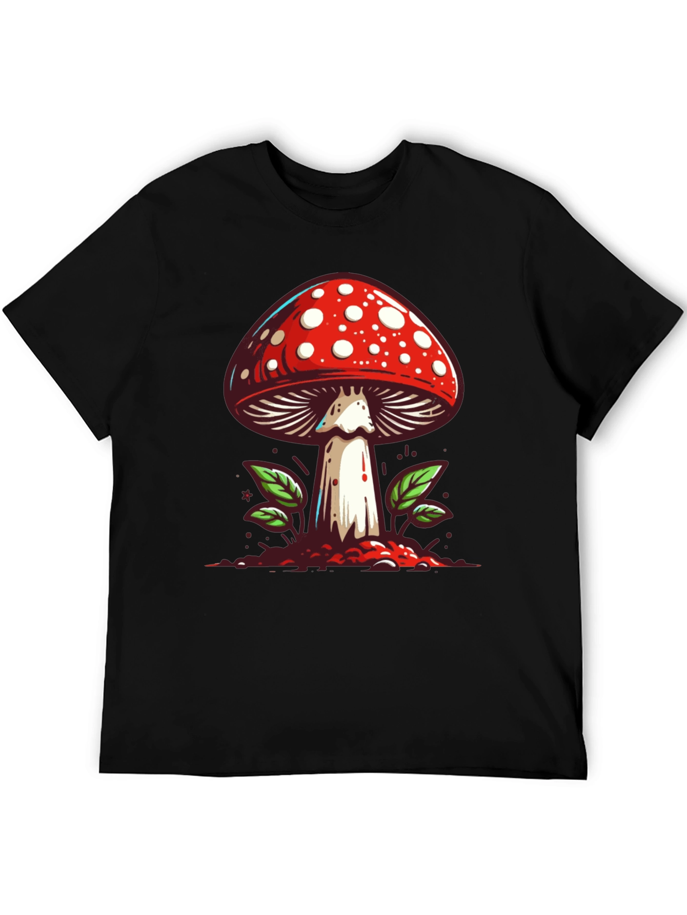 Mushroom Graphic Tee - Funky Fungi Fashion