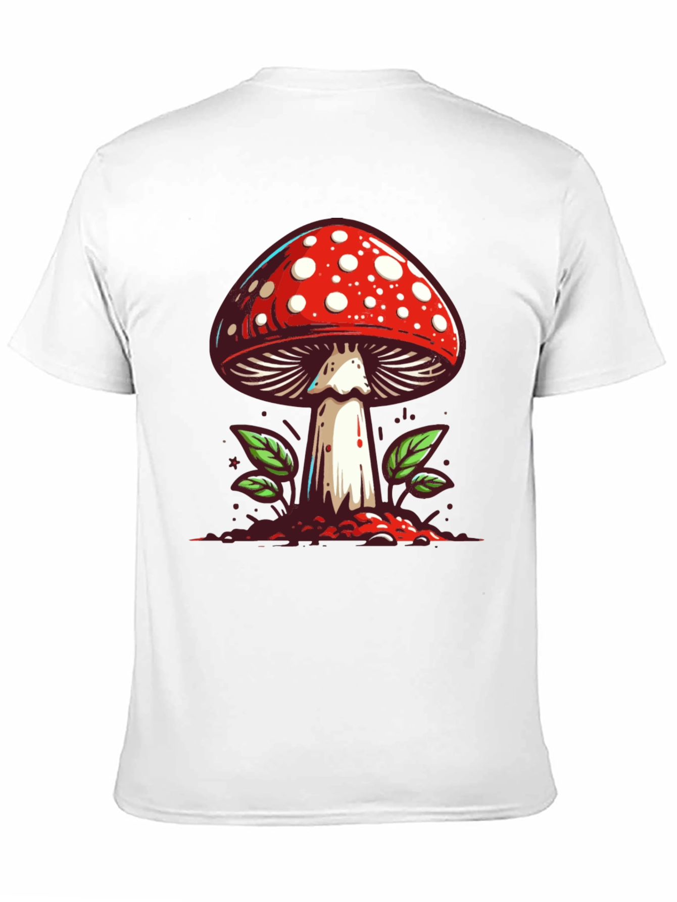Mushroom Graphic Tee - Funky Fungi Fashion