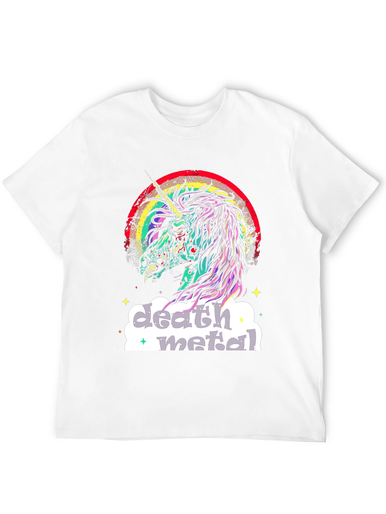 Death Metal Zombie Unicorn T-Shirt