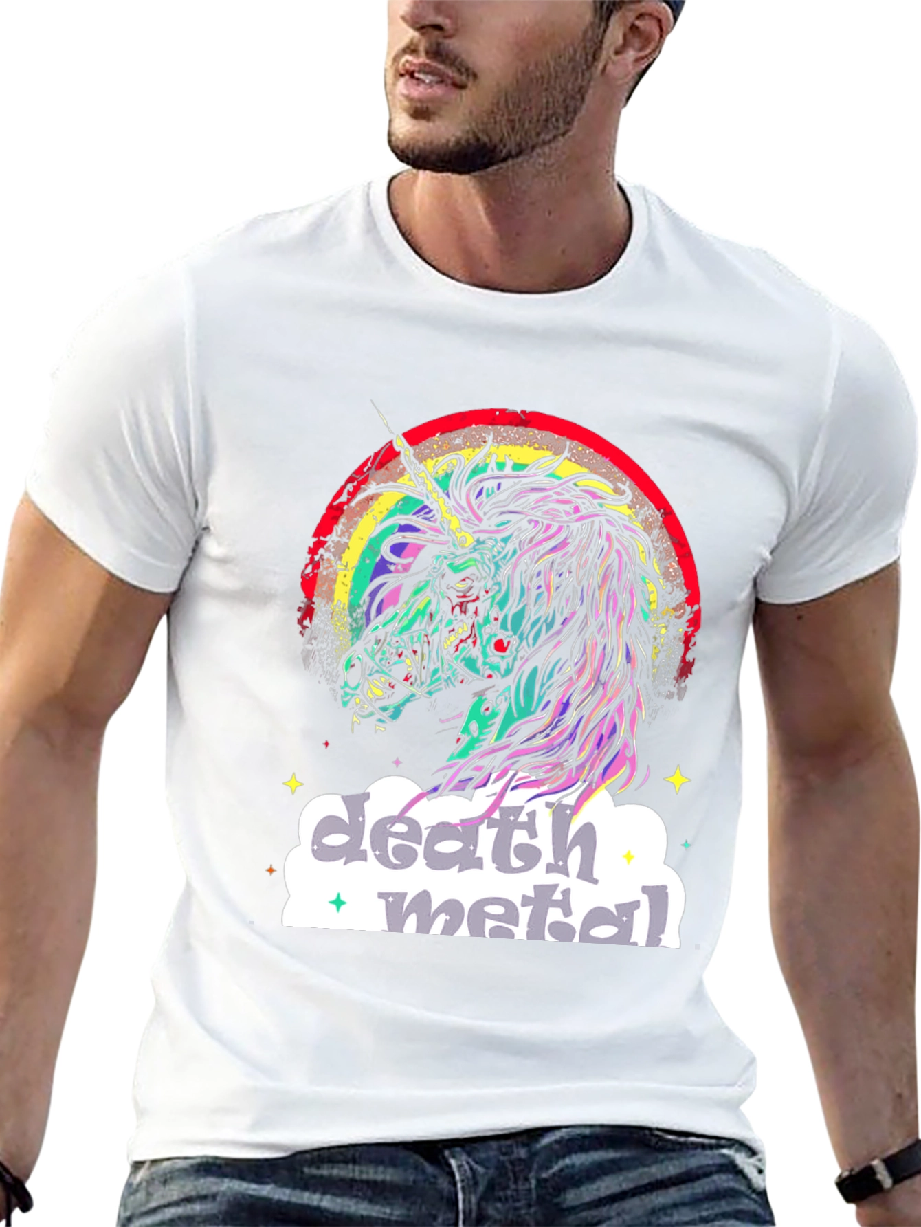 Death Metal Zombie Unicorn T-Shirt