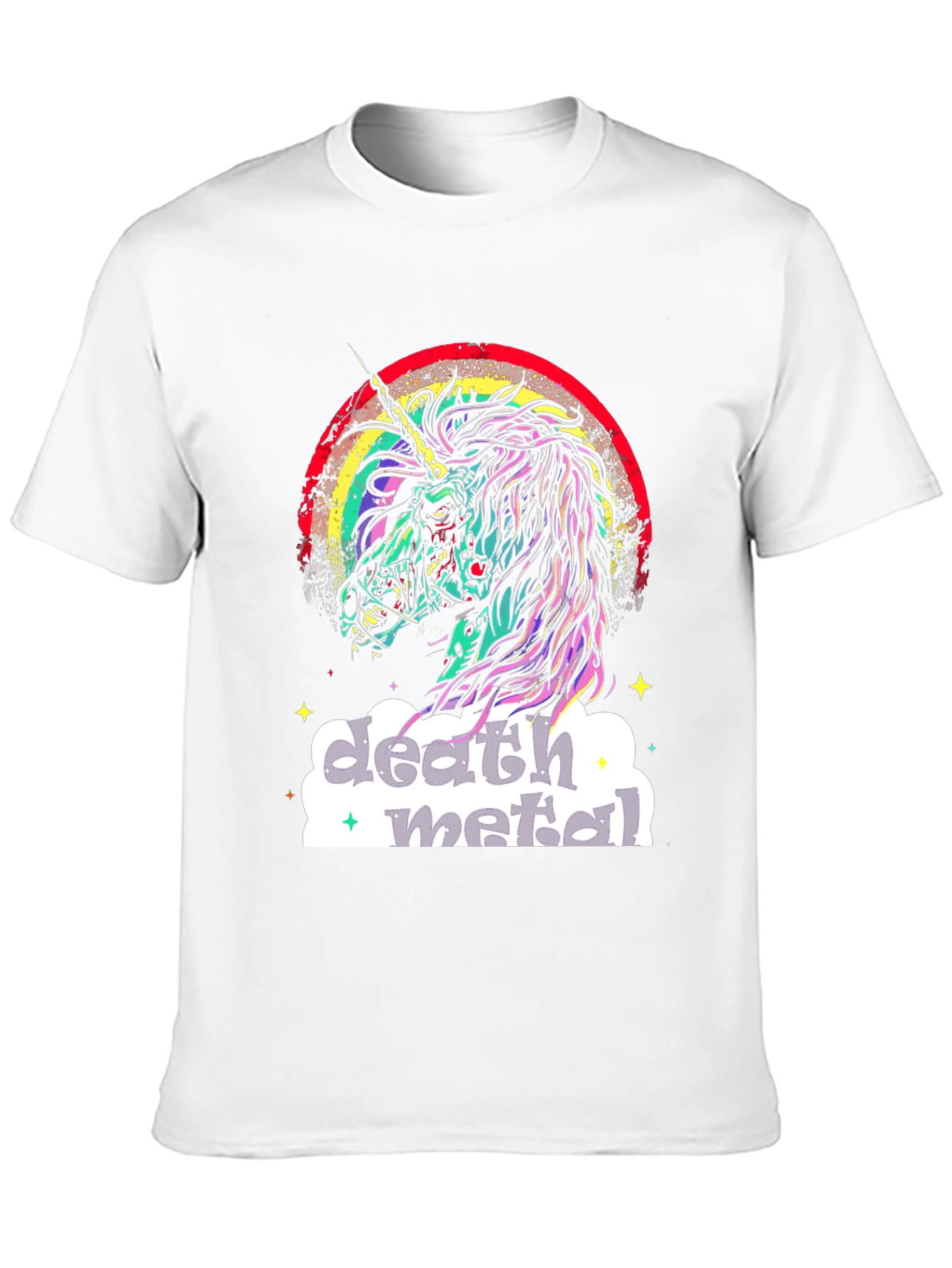 Death Metal Zombie Unicorn T-Shirt