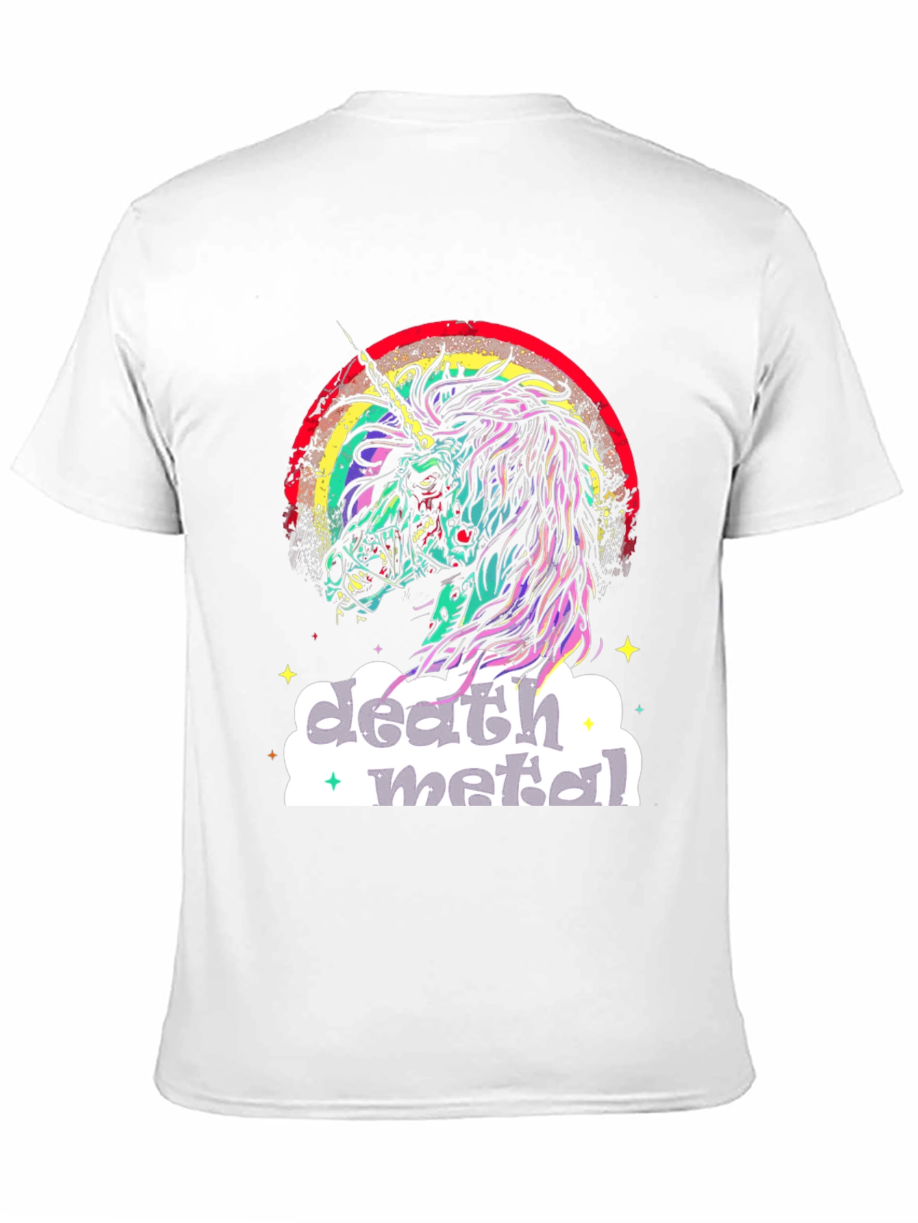 Death Metal Zombie Unicorn T-Shirt
