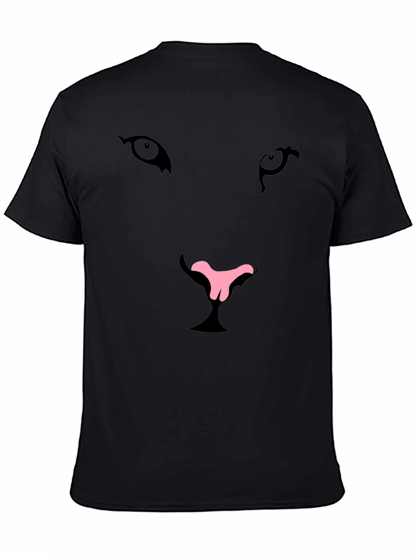 Cool Cat Face Graphic T-Shirt