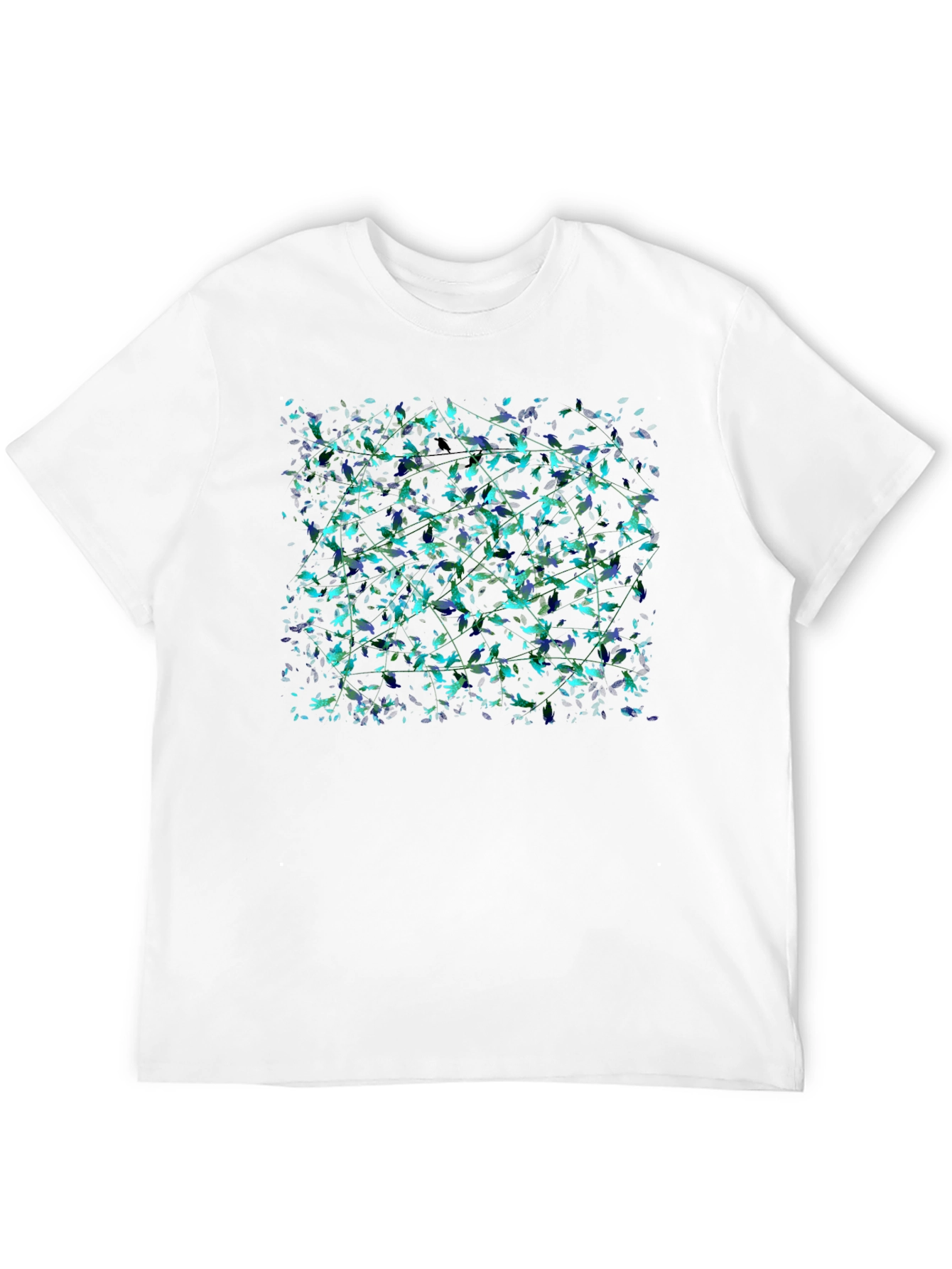 Nature Inspired Black T-Shirt