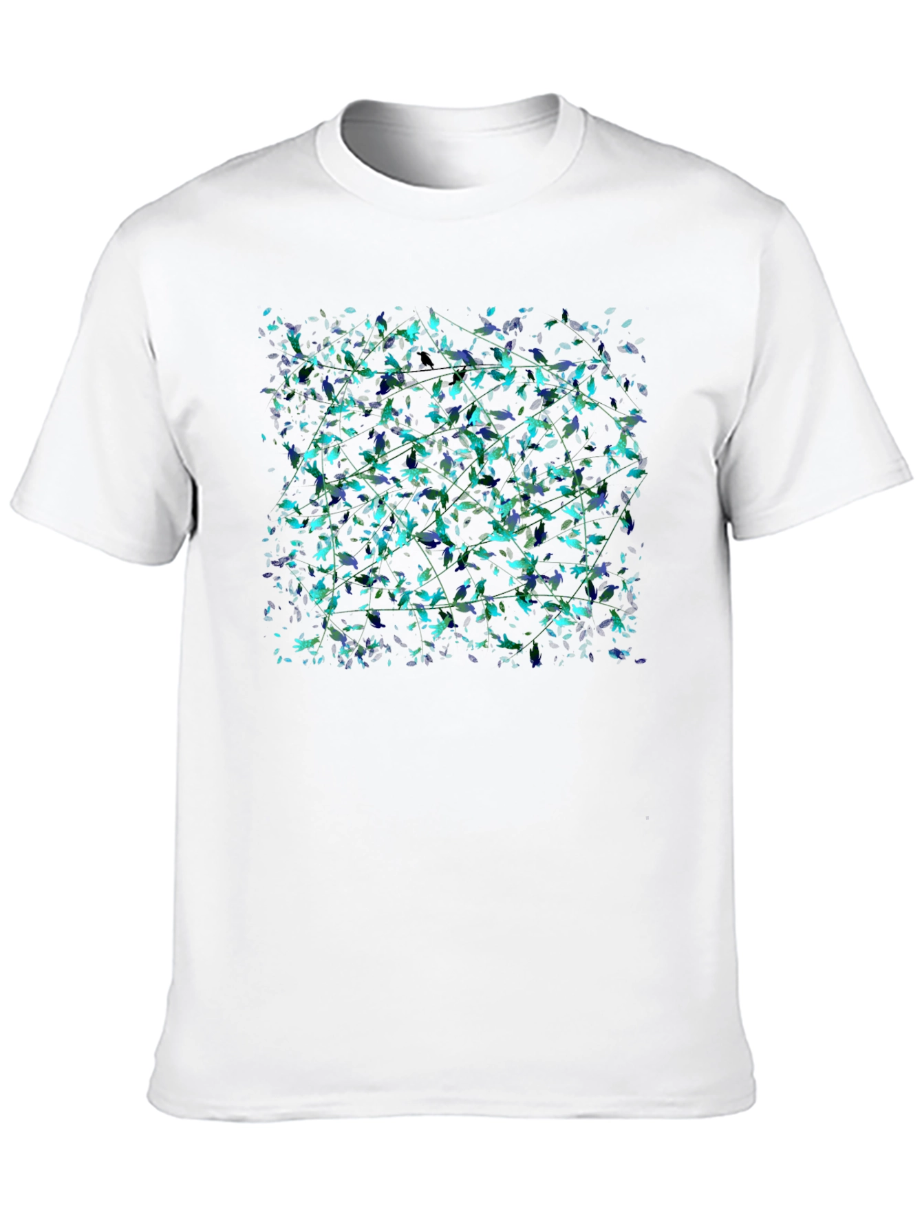 Nature Inspired Black T-Shirt