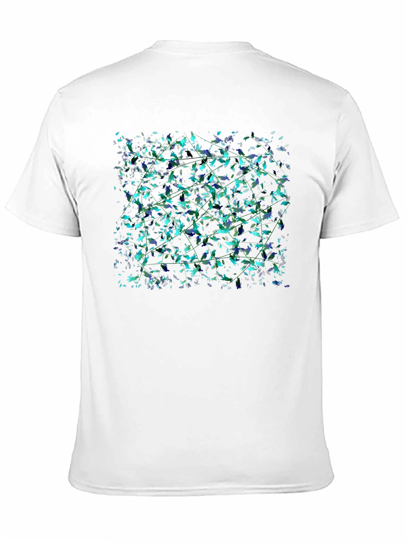 Nature Inspired Black T-Shirt