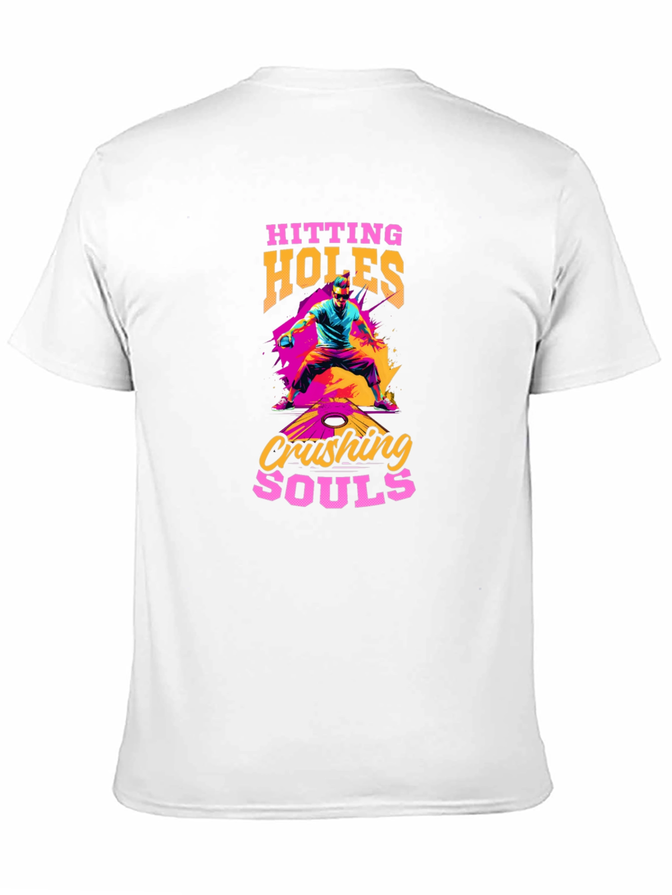 Hitting Holes Crushing Souls Black T-Shirt