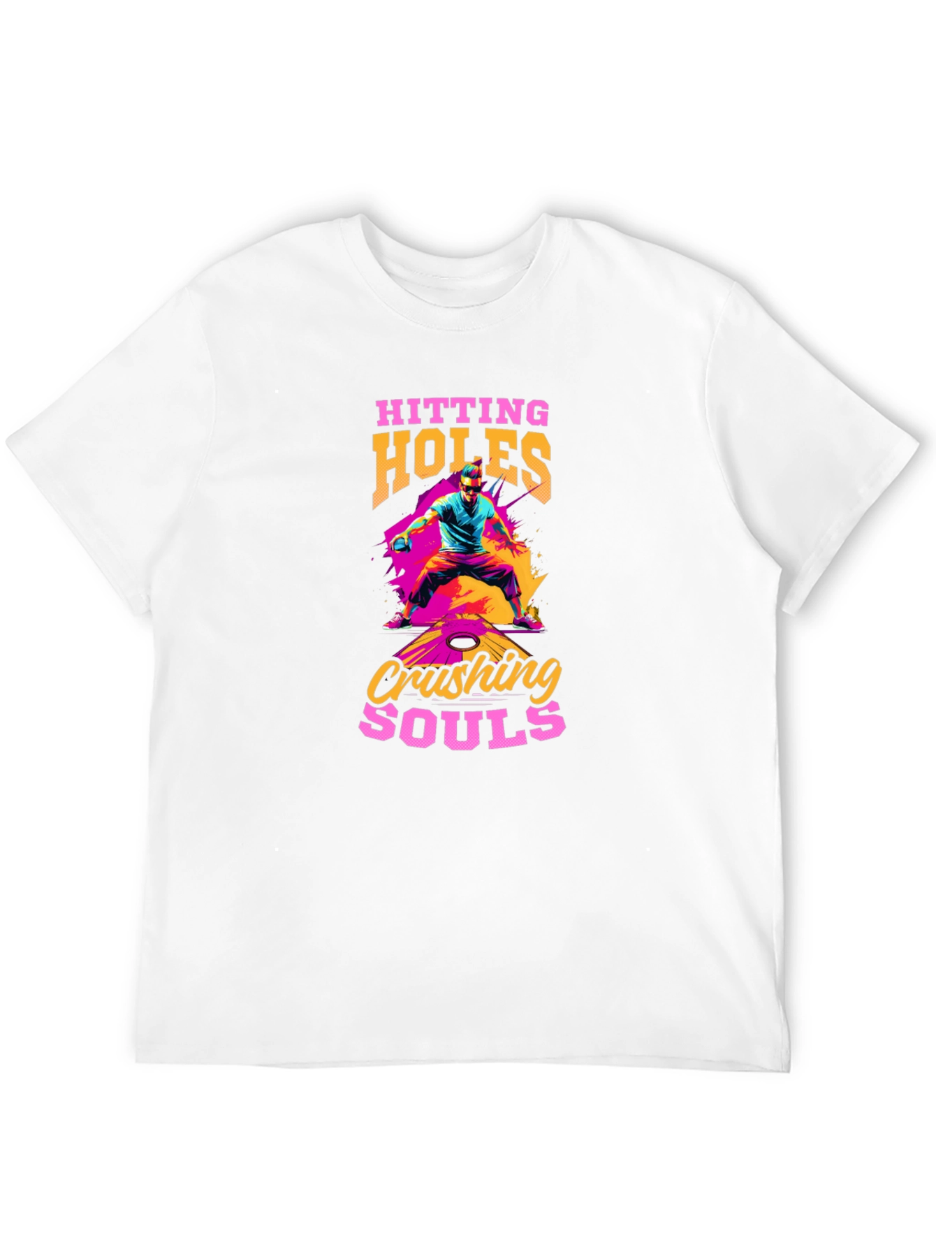 Hitting Holes Crushing Souls Black T-Shirt
