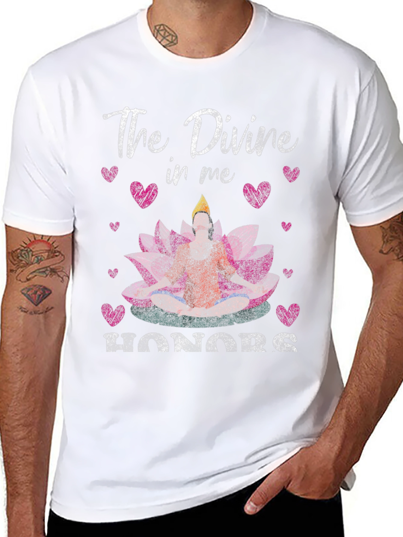 Divine Within Lotus Graphic Tee