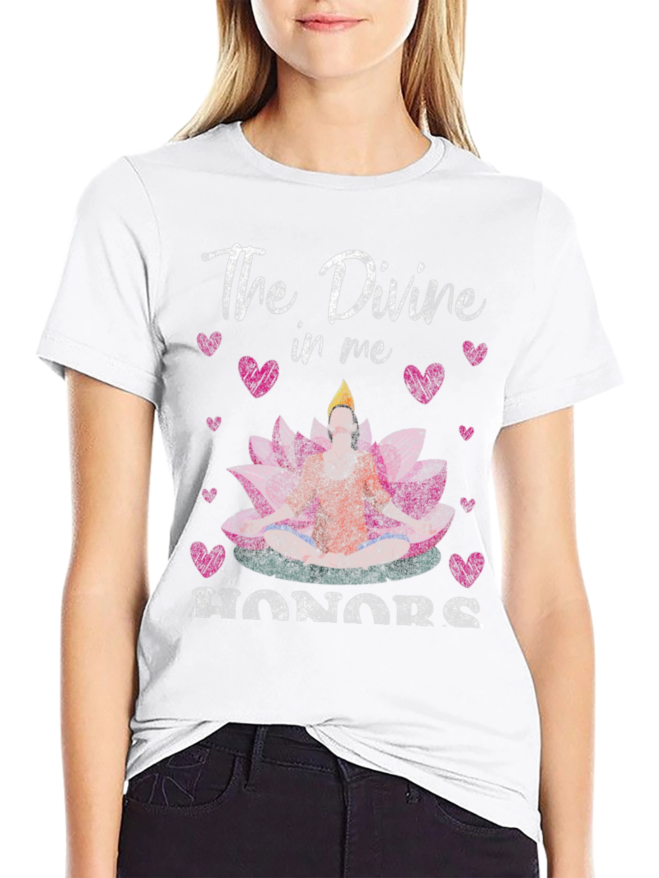 Divine Within Lotus Graphic Tee