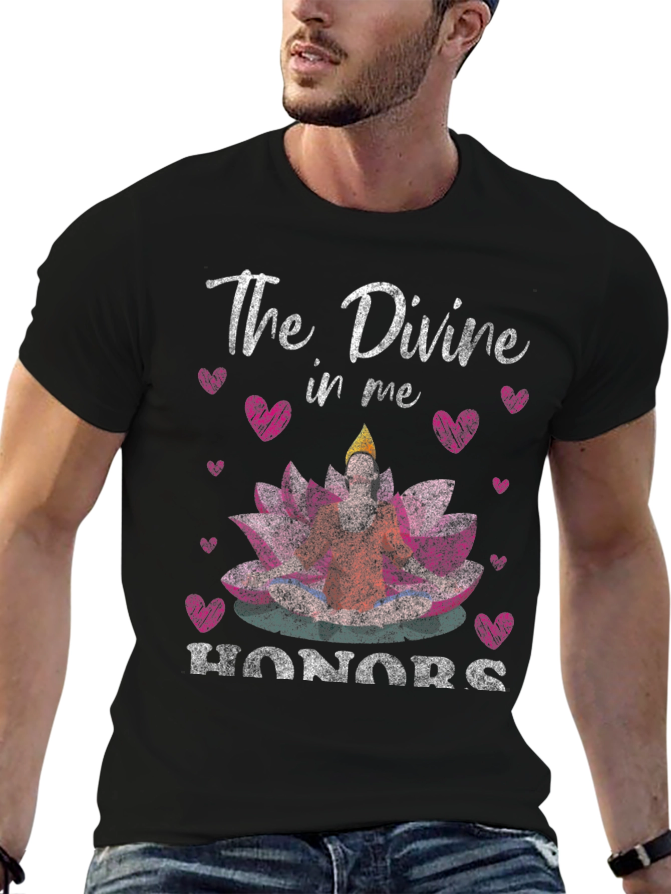 Divine Within Lotus Graphic Tee