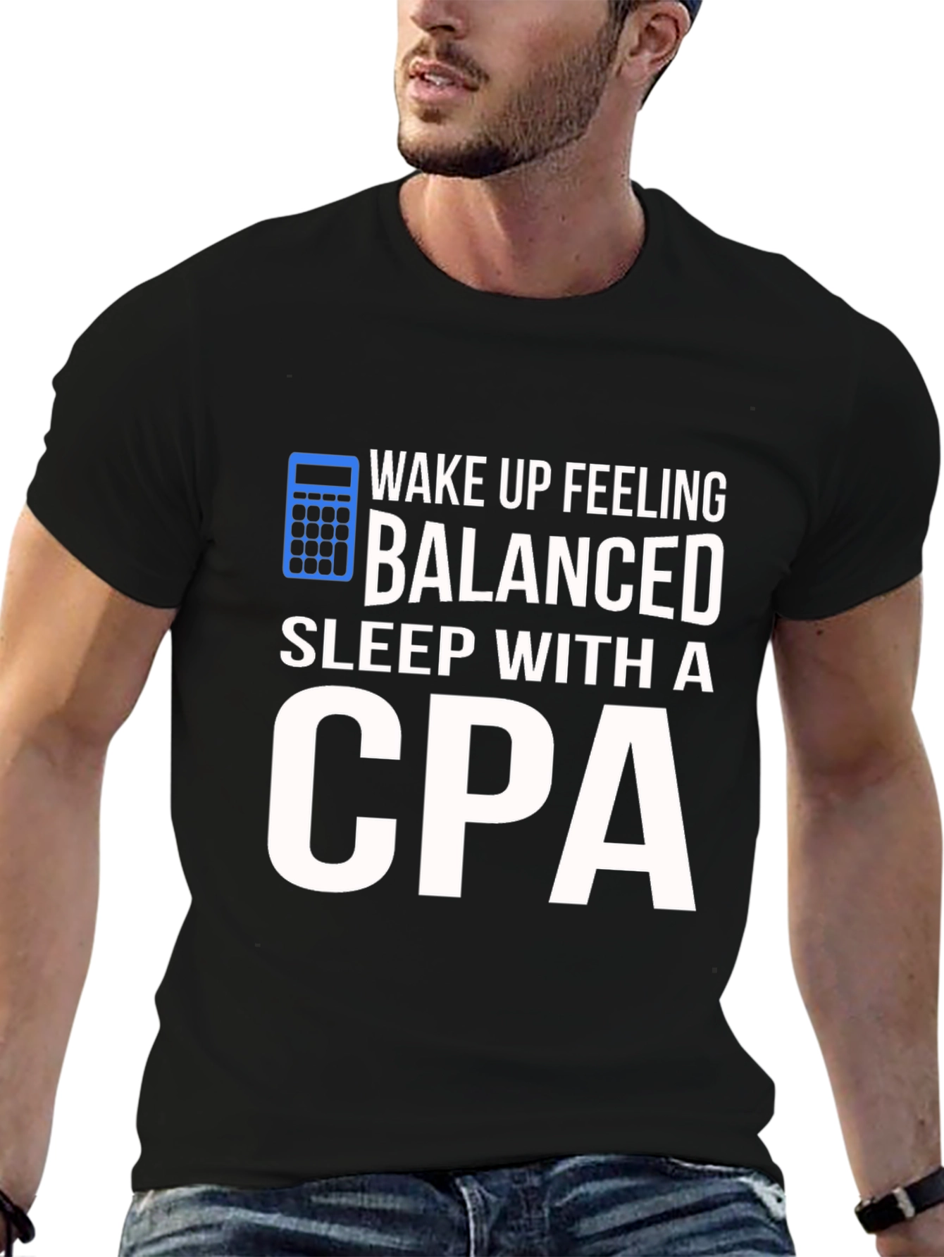 Balanced CPA T-Shirt: Funny Accountant Gift