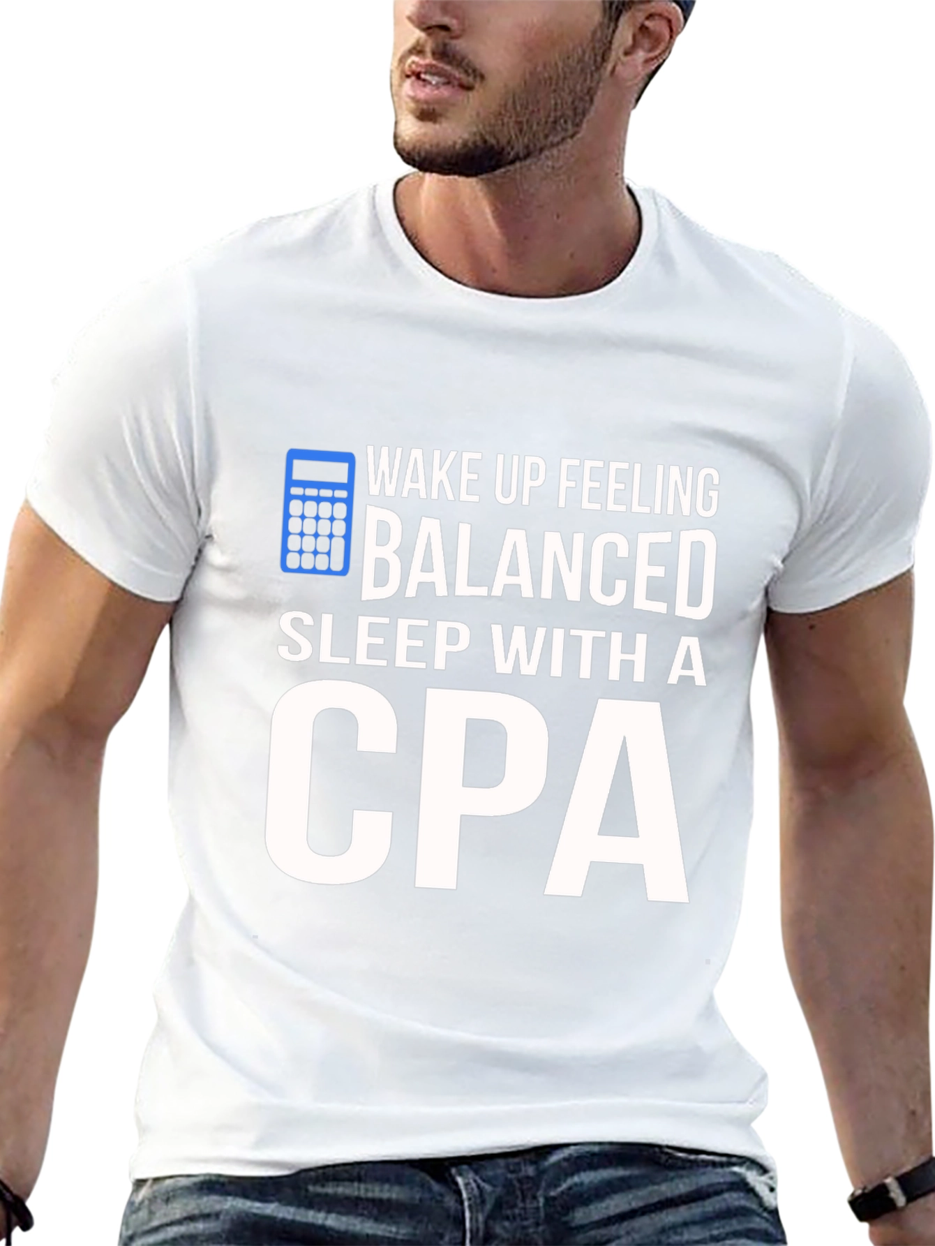 Balanced CPA T-Shirt: Funny Accountant Gift