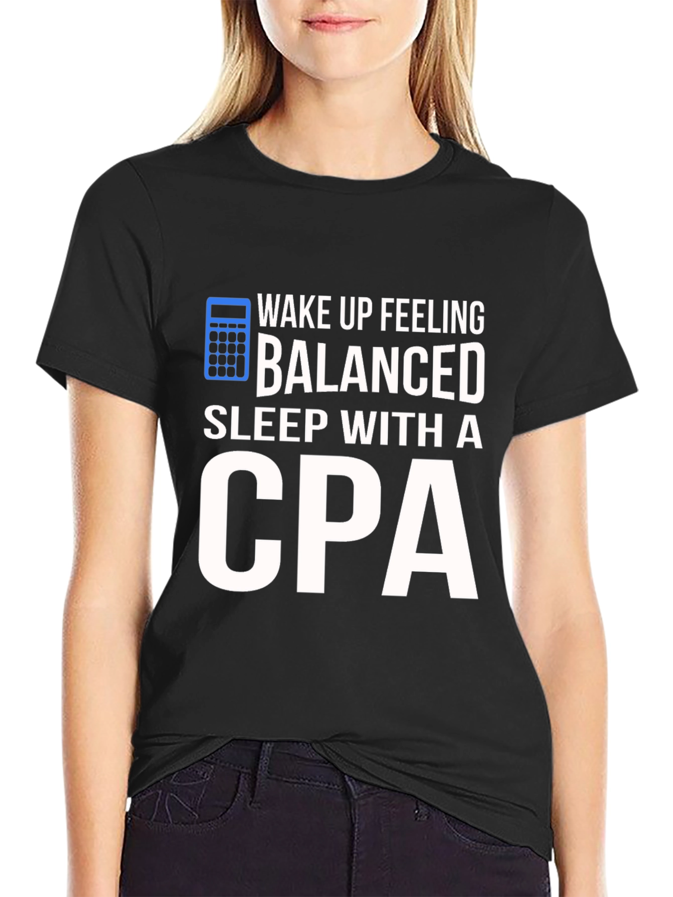 Balanced CPA T-Shirt: Funny Accountant Gift