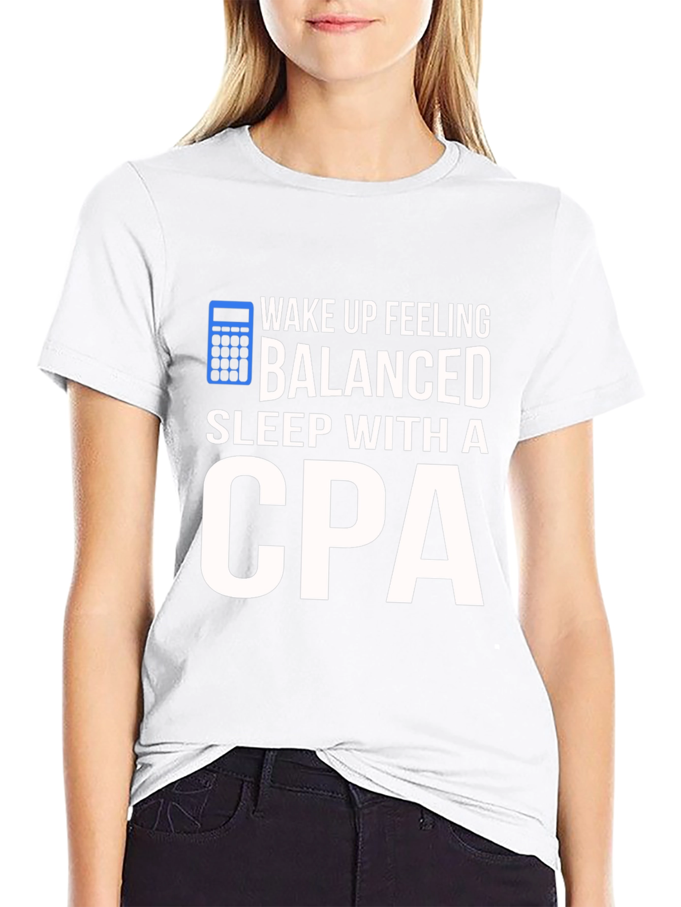Balanced CPA T-Shirt: Funny Accountant Gift