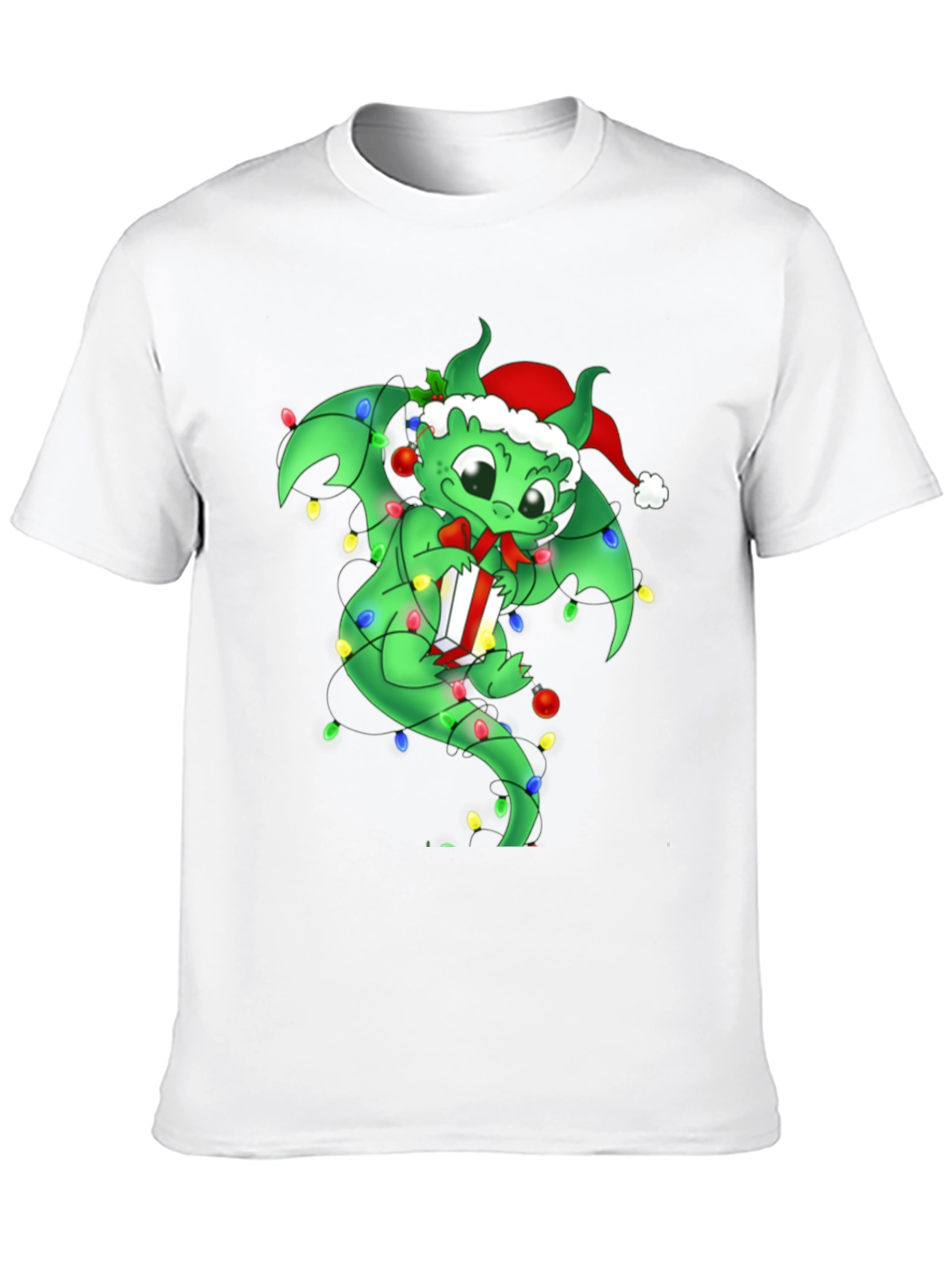 Festive Dragon Christmas T-Shirt