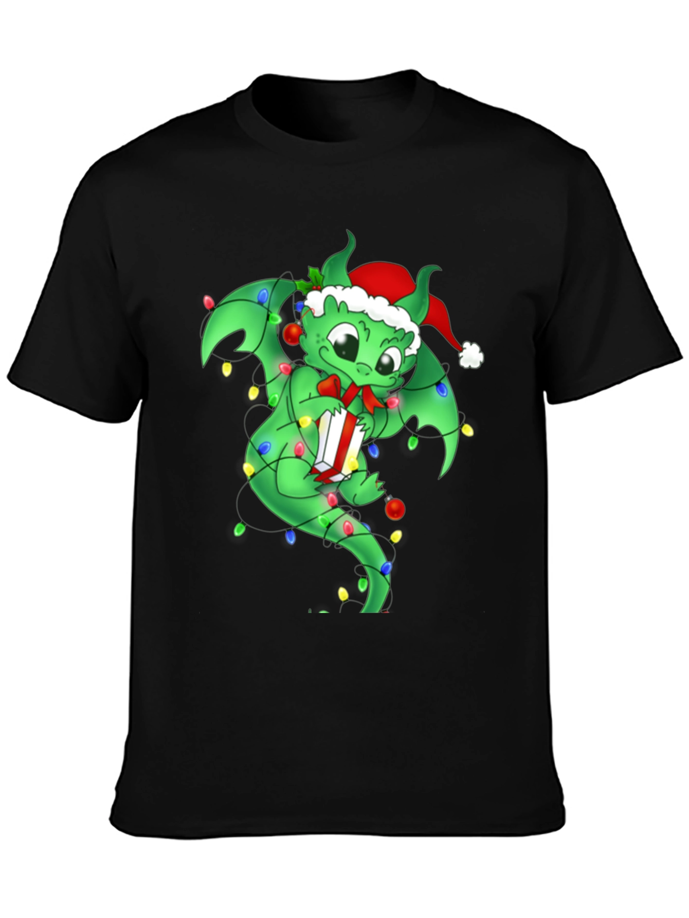 Festive Dragon Christmas T-Shirt