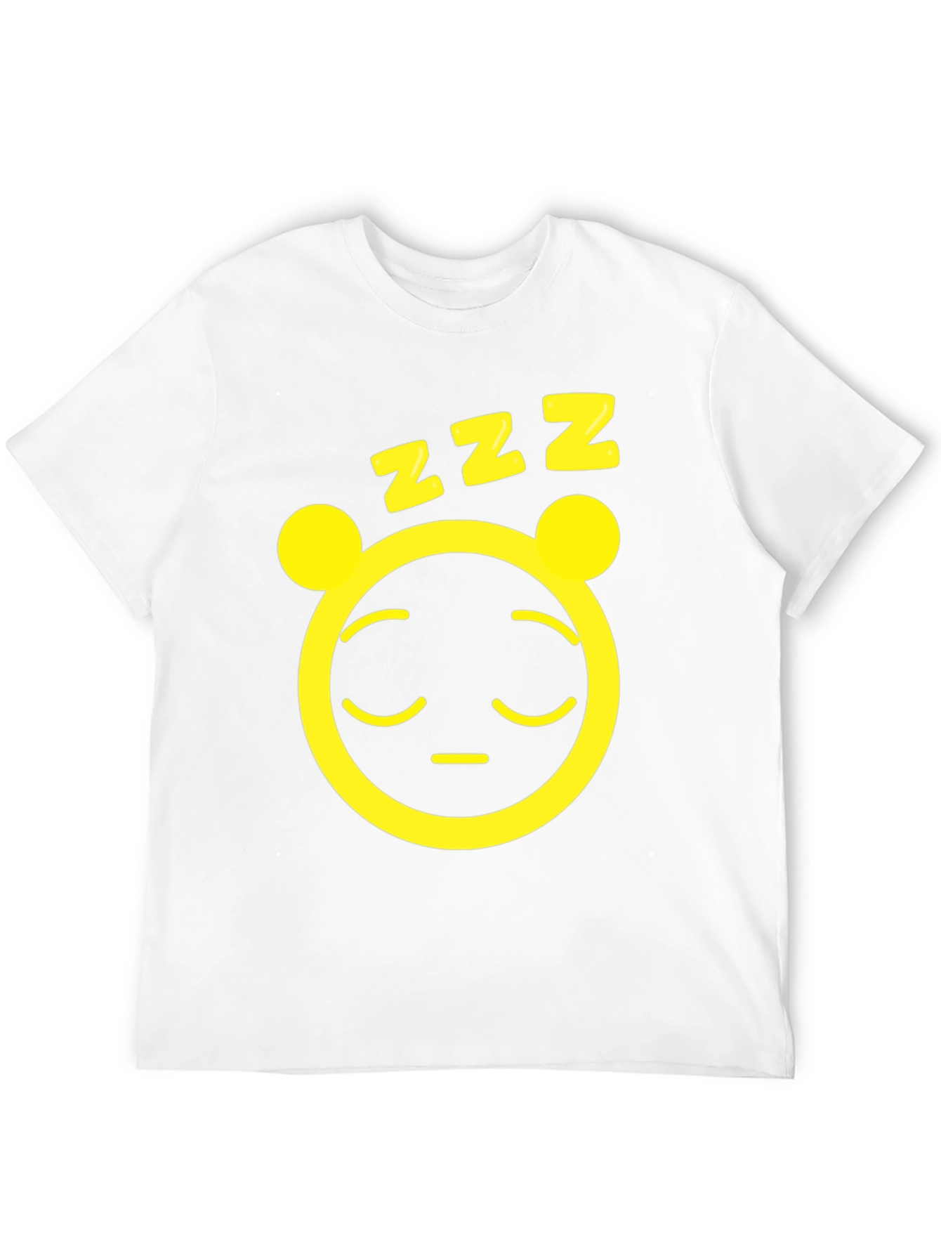 Sleepy Panda Graphic Tee - Mens Black T-Shirt