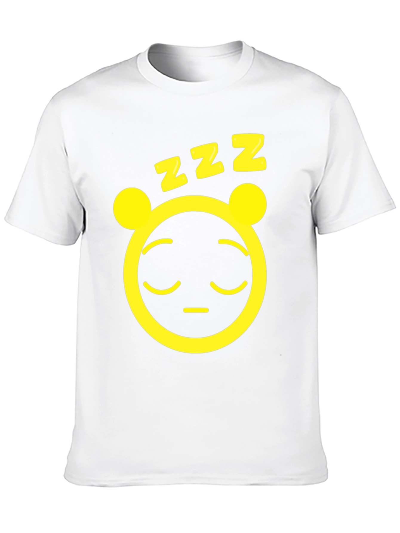 Sleepy Panda Graphic Tee - Mens Black T-Shirt