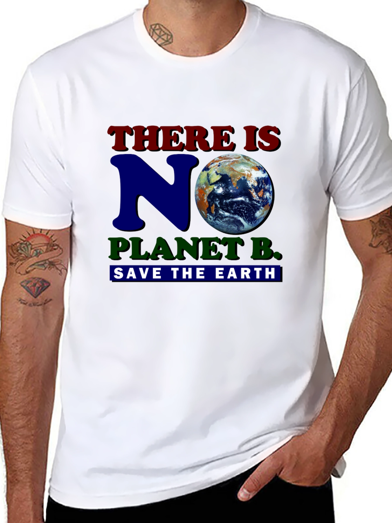 No Planet B Earth Save Environment Graphic Tee