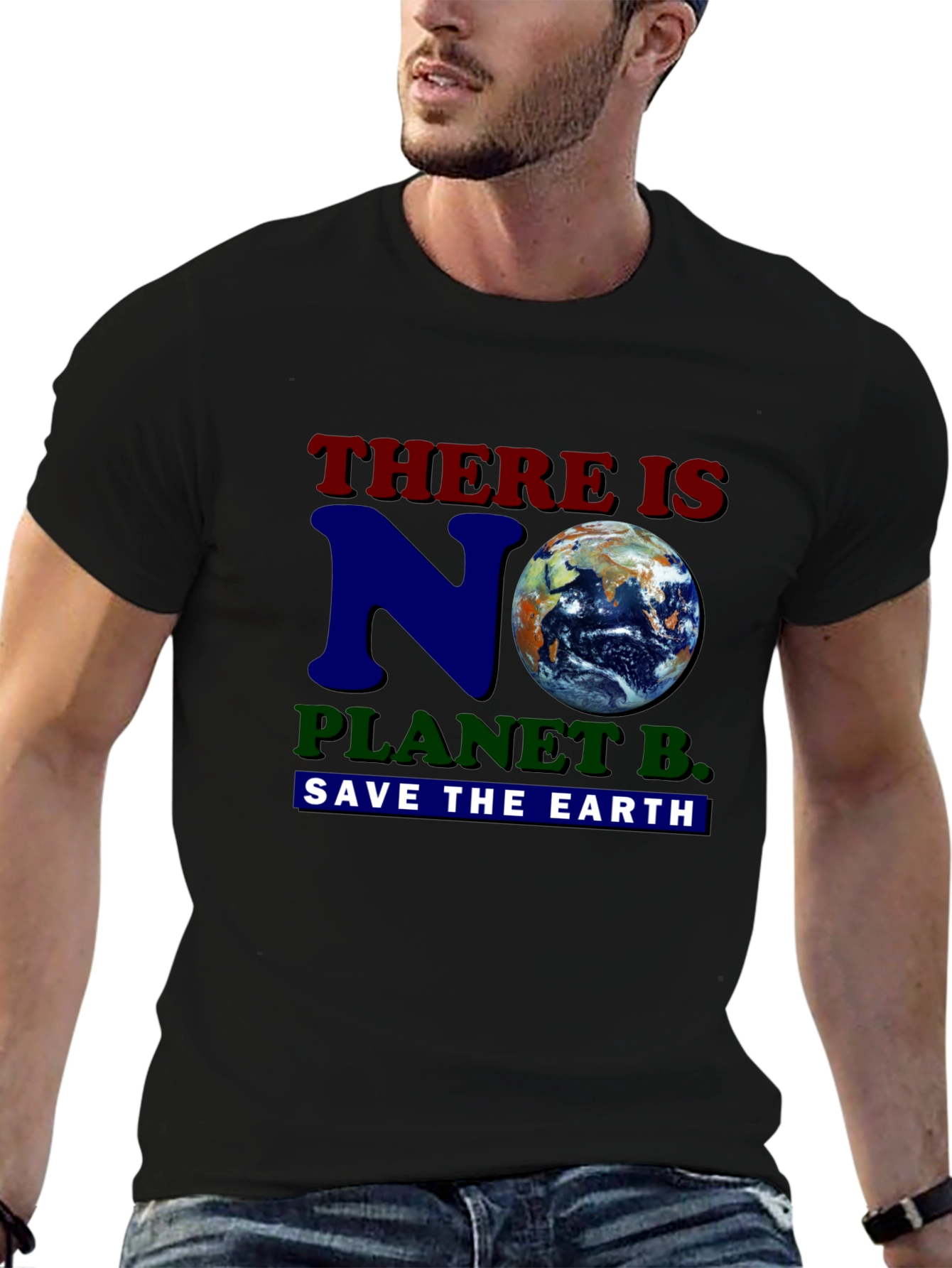 No Planet B Earth Save Environment Graphic Tee
