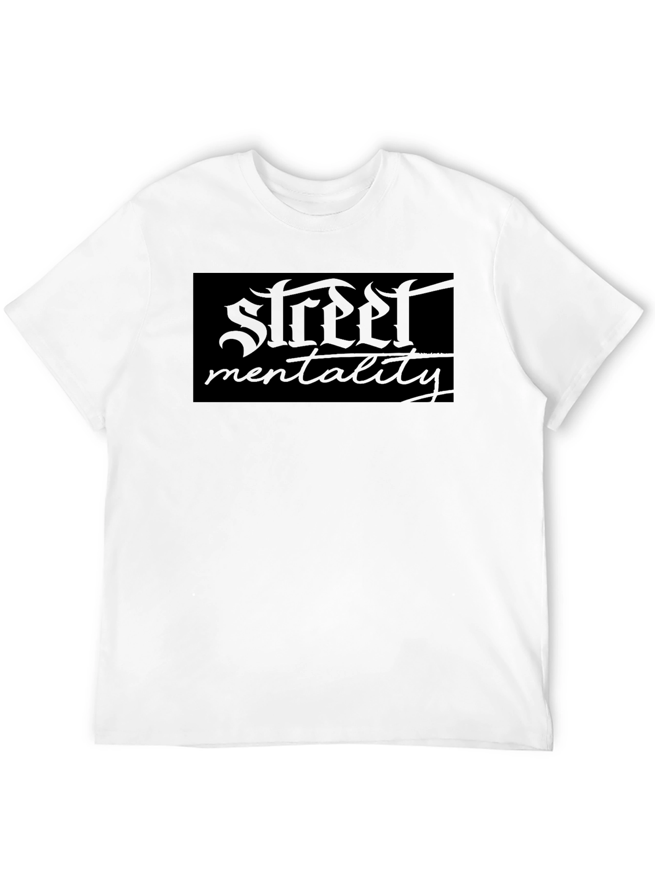 Street Mentality Black Graphic Tee
