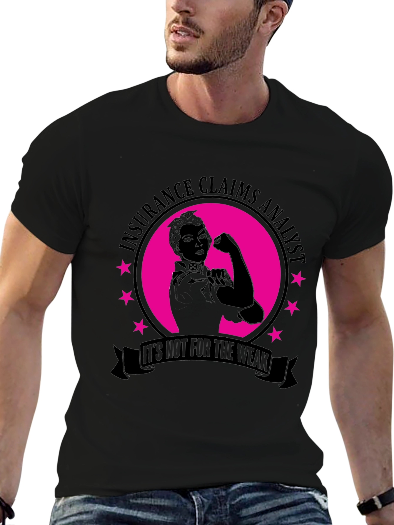 Insurance Claims Analyst T-Shirt - Strong Women Gift