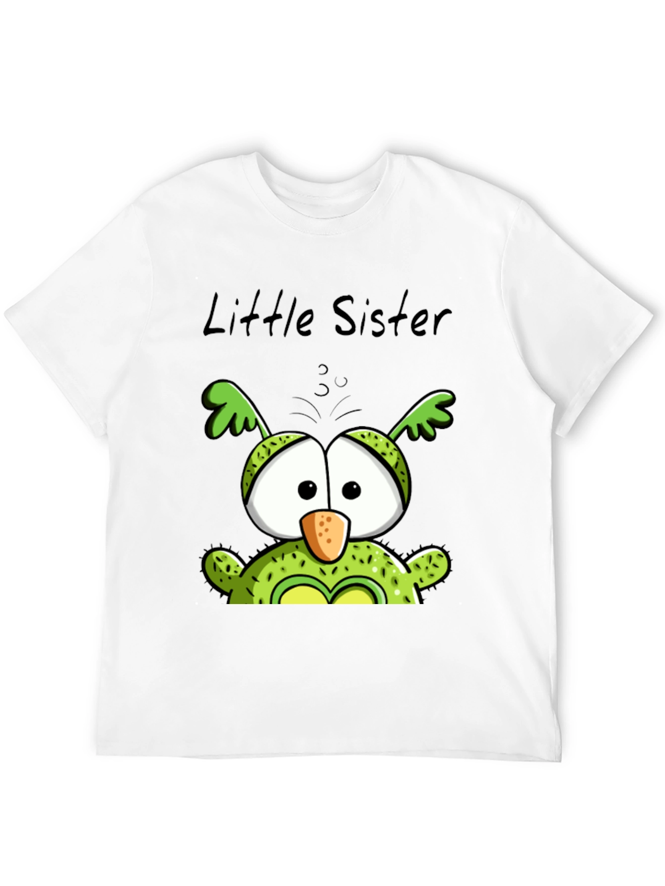 Little Sister Owl T-Shirt - Cute Family Tee
