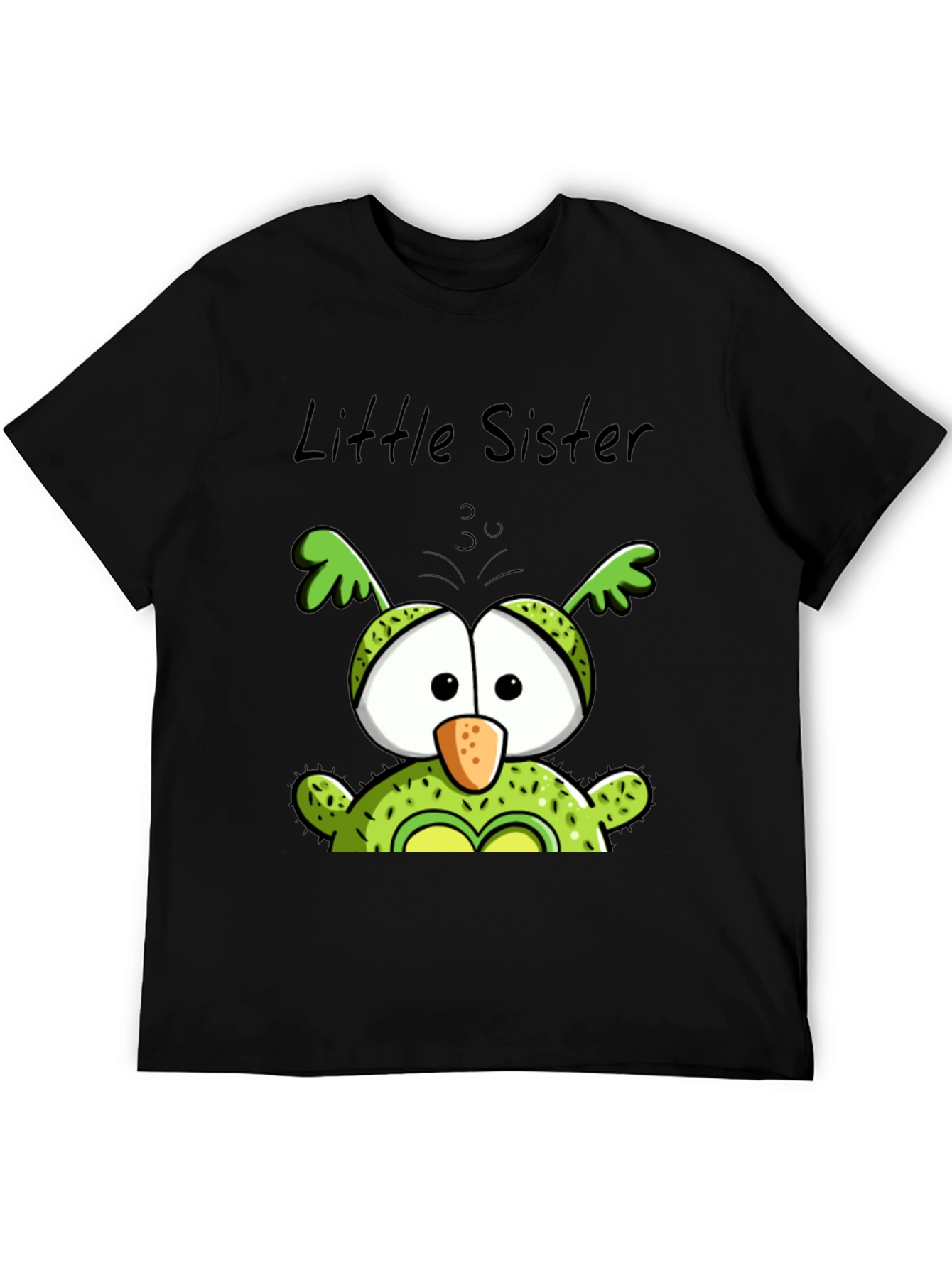 Little Sister Owl T-Shirt - Cute Family Tee