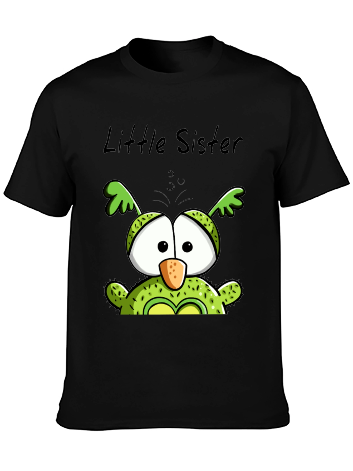 Little Sister Owl T-Shirt - Cute Family Tee
