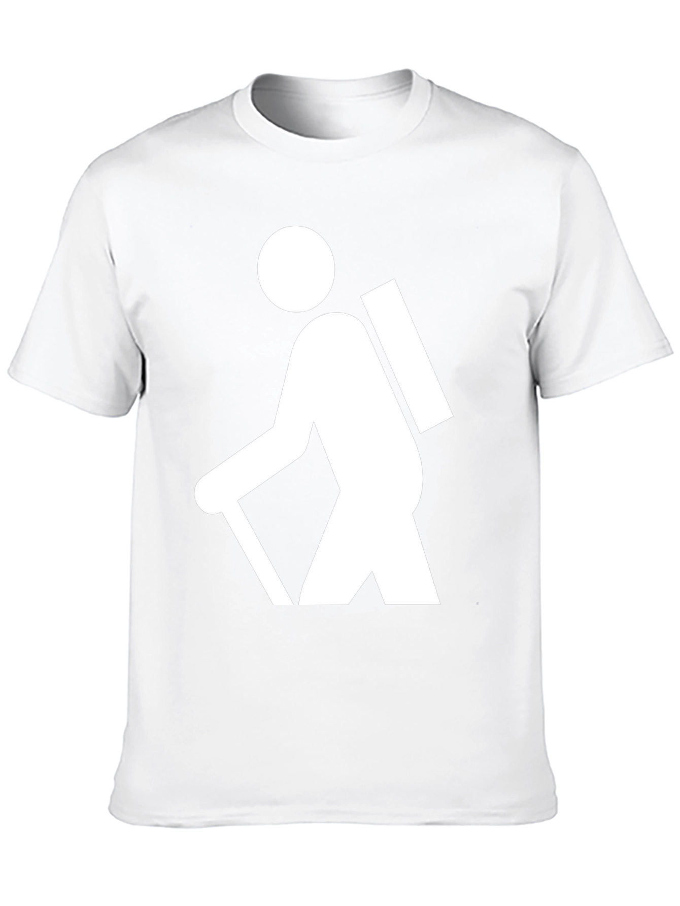 Hiking Graphic T-Shirt - Black Cotton Tee