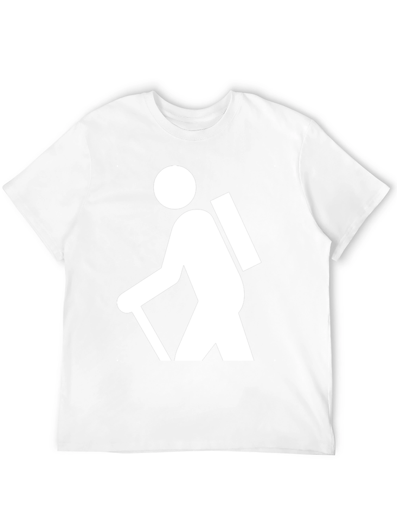 Hiking Graphic T-Shirt - Black Cotton Tee