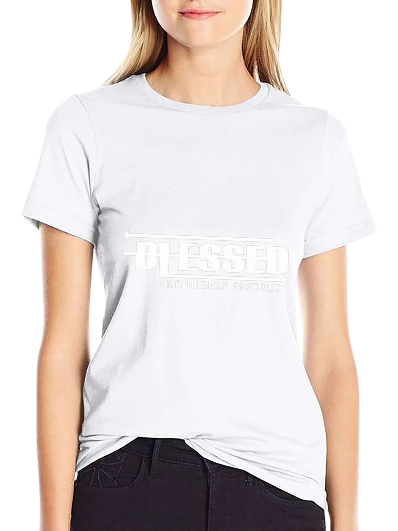 Blessed & Highly Favored Graphic T-Shirt