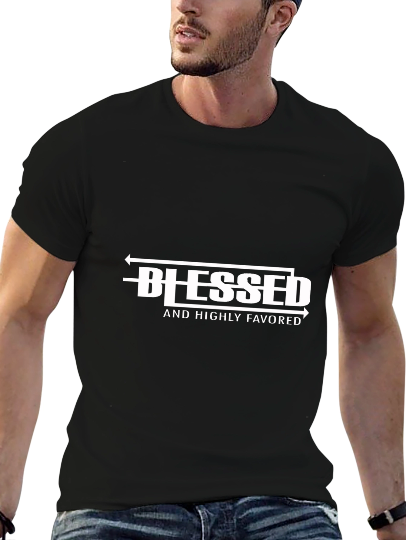 Blessed & Highly Favored Graphic T-Shirt