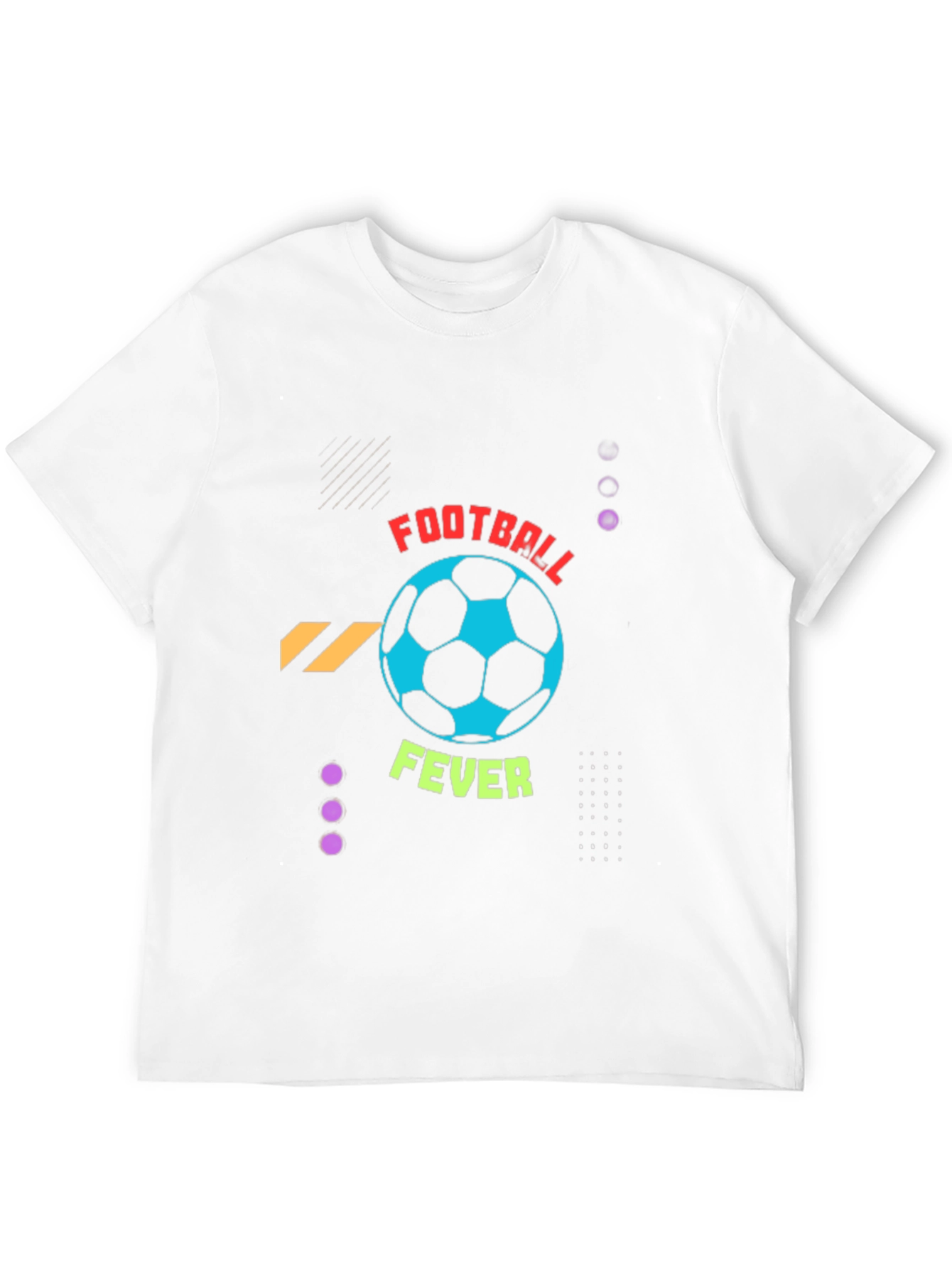 Football Fever Graphic Tee - Black