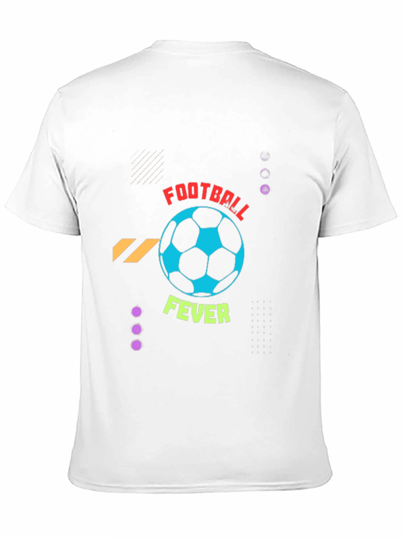 Football Fever Graphic Tee - Black