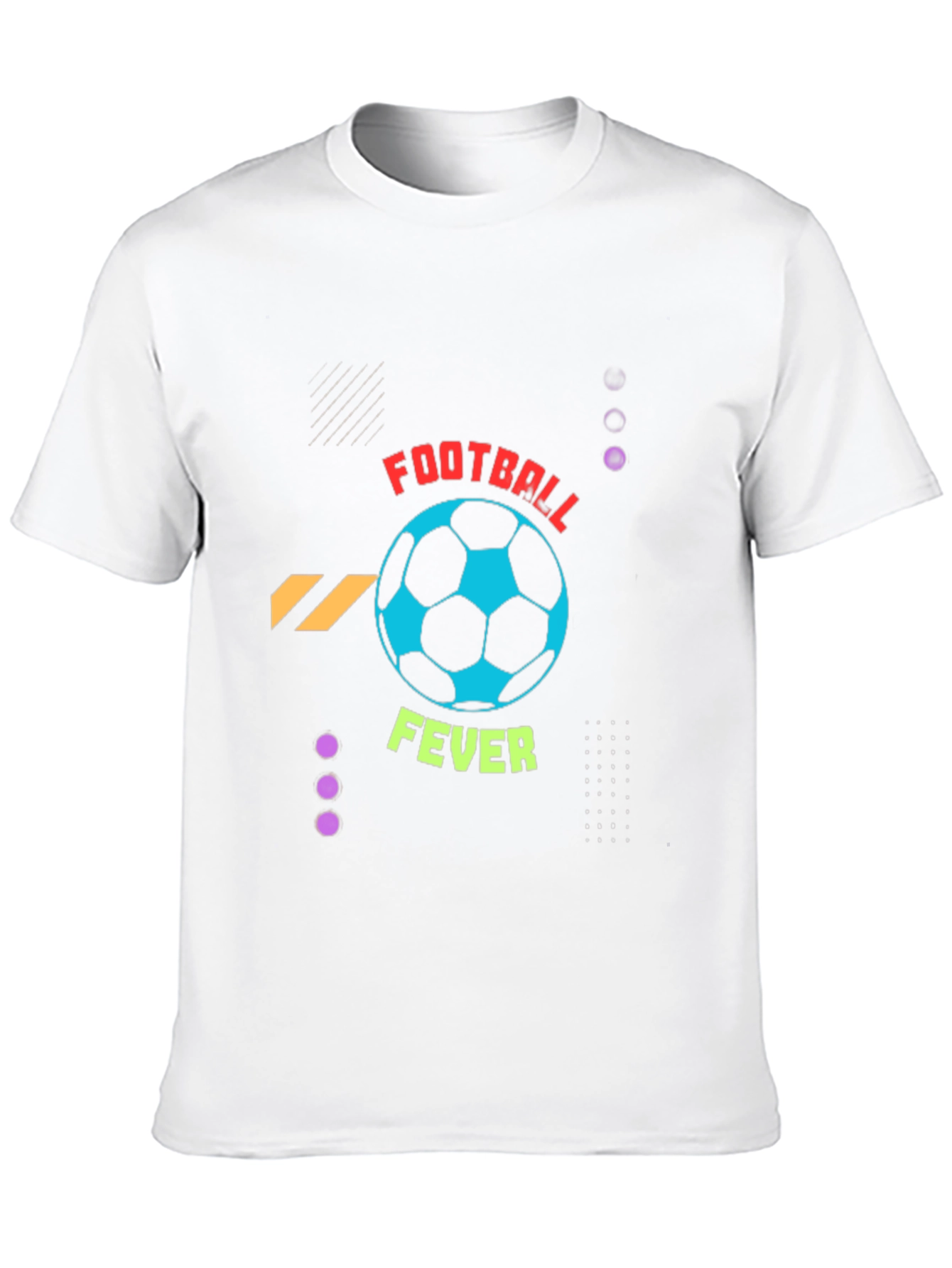 Football Fever Graphic Tee - Black