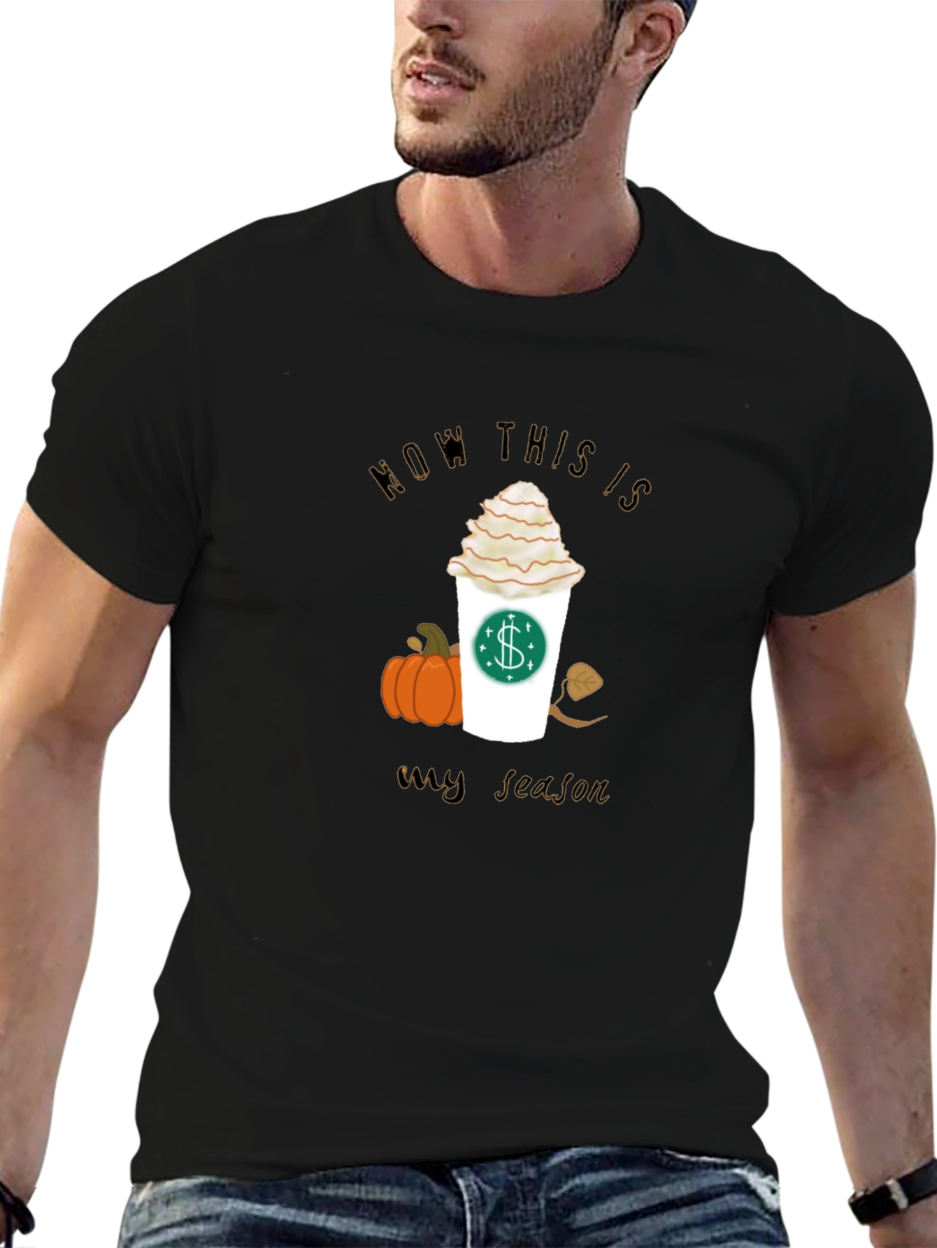 Pumpkin Spice Latte Season Graphic Tee