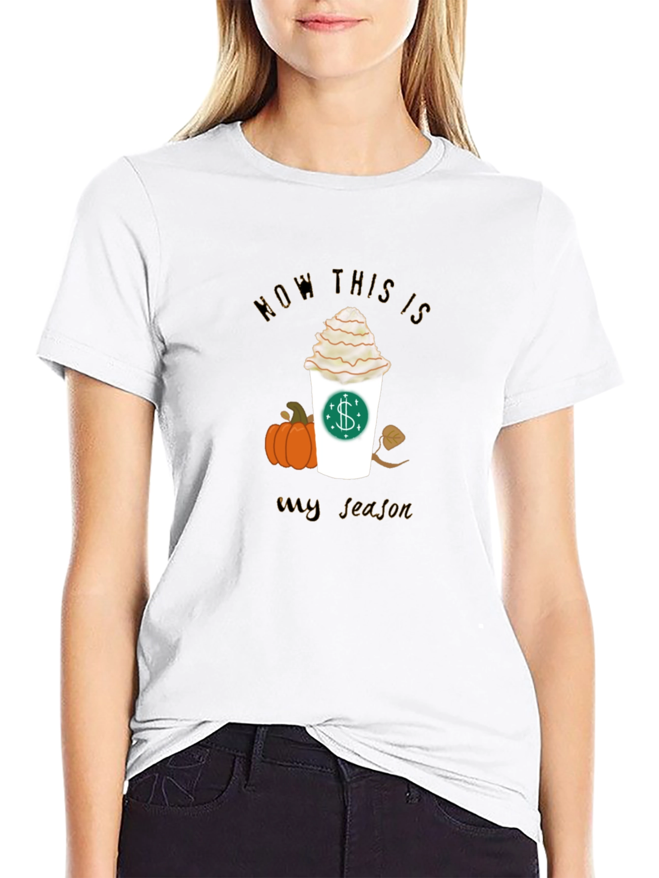 Pumpkin Spice Latte Season Graphic Tee