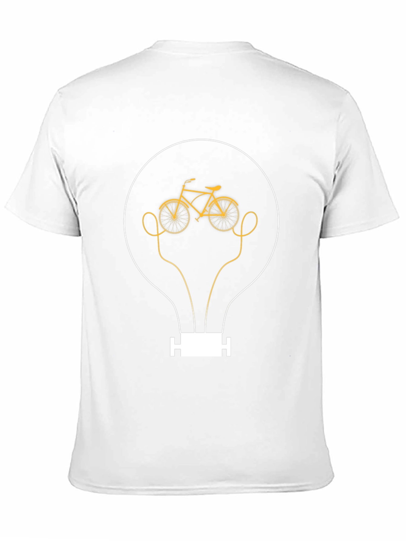 Bike Bulb Graphic Tee - Mens Black T-Shirt