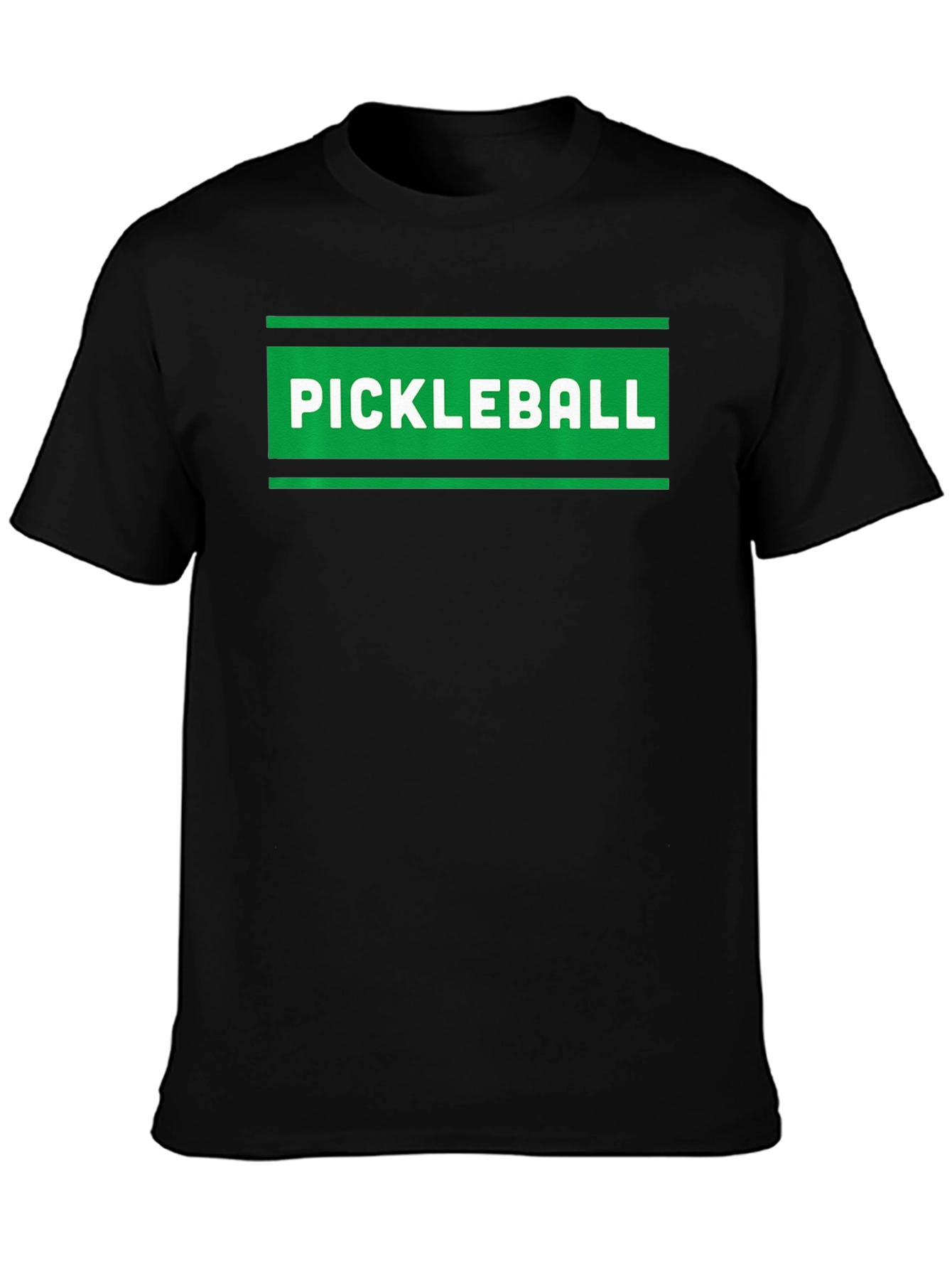 Pickleball Graphic Tee - Sporty Black T-Shirt