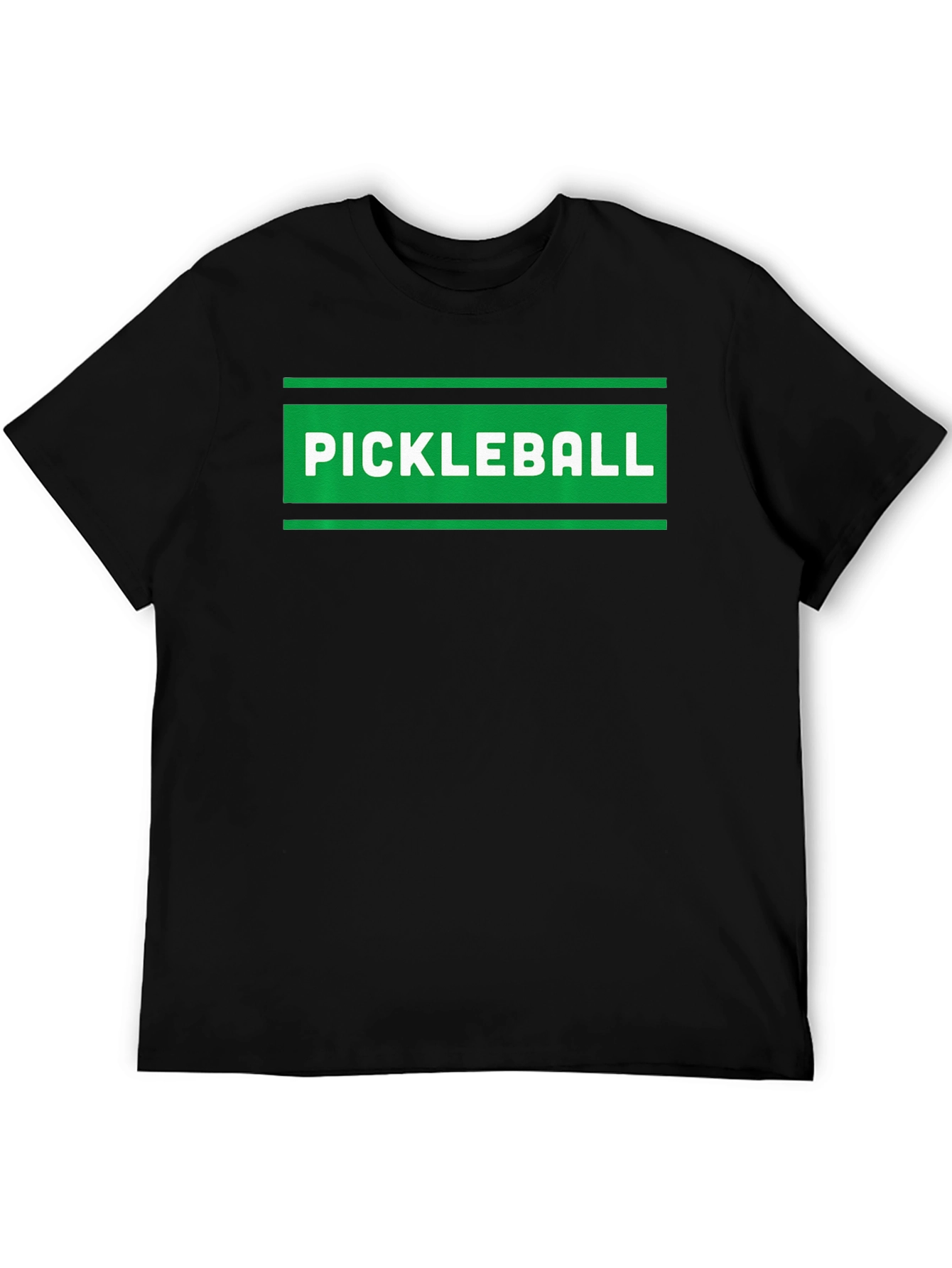 Pickleball Graphic Tee - Sporty Black T-Shirt