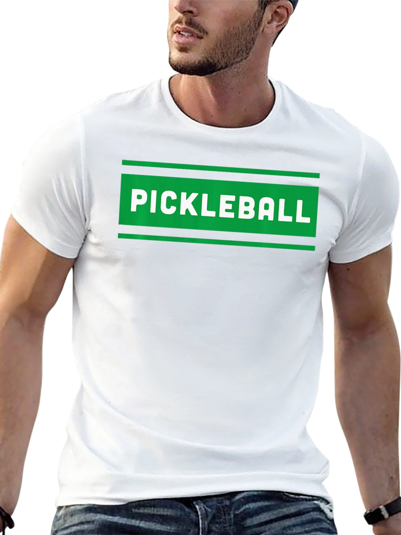 Pickleball Graphic Tee - Sporty Black T-Shirt