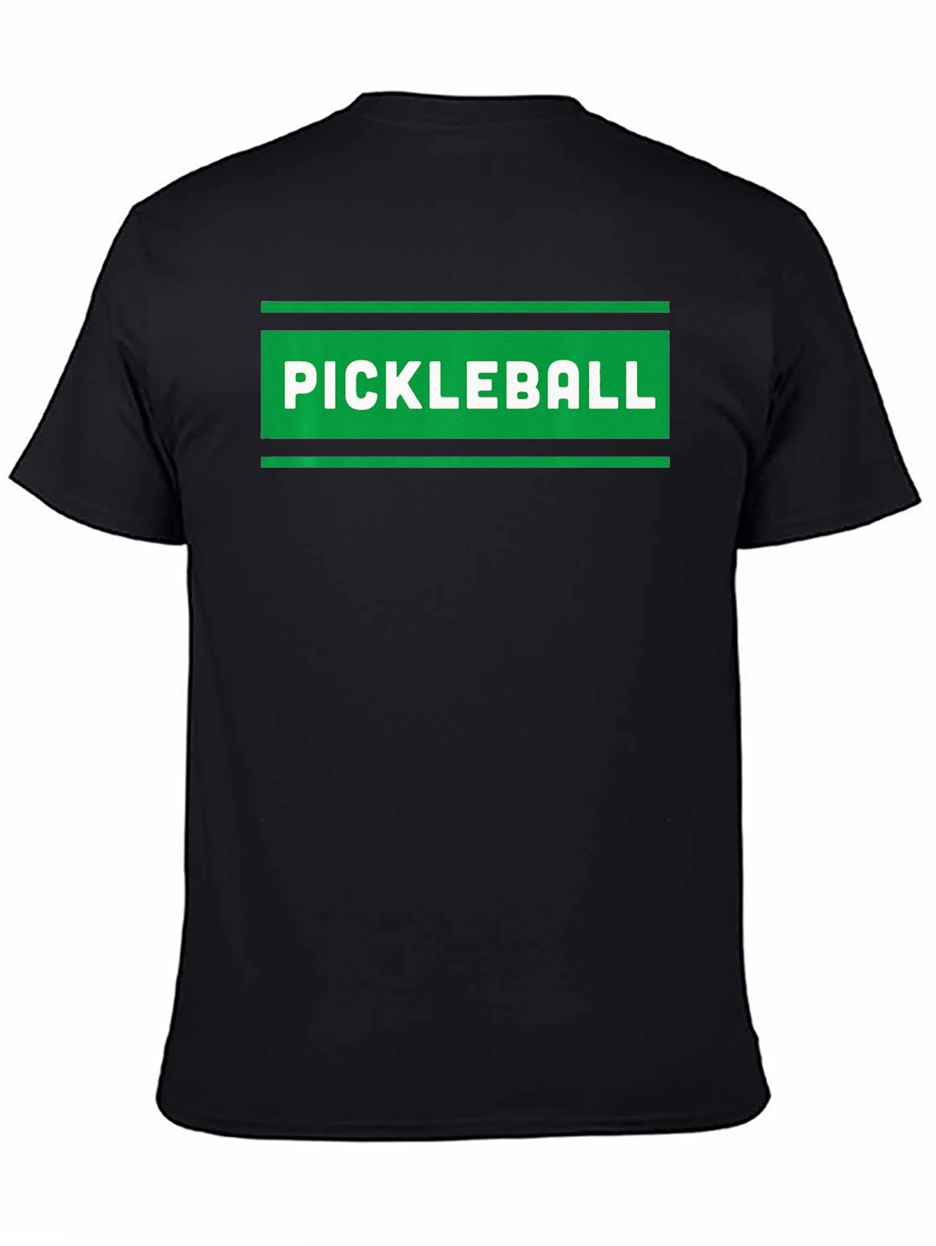 Pickleball Graphic Tee - Sporty Black T-Shirt