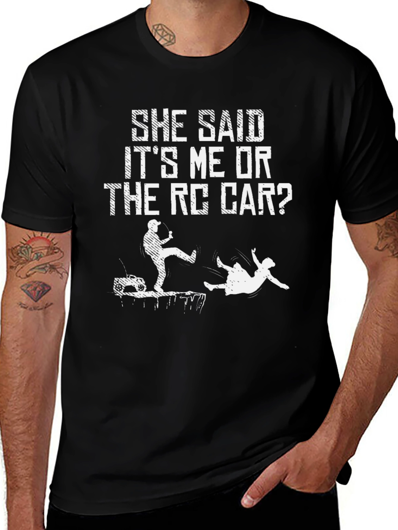 RC Car Choice T-Shirt - Funny Mens Tee