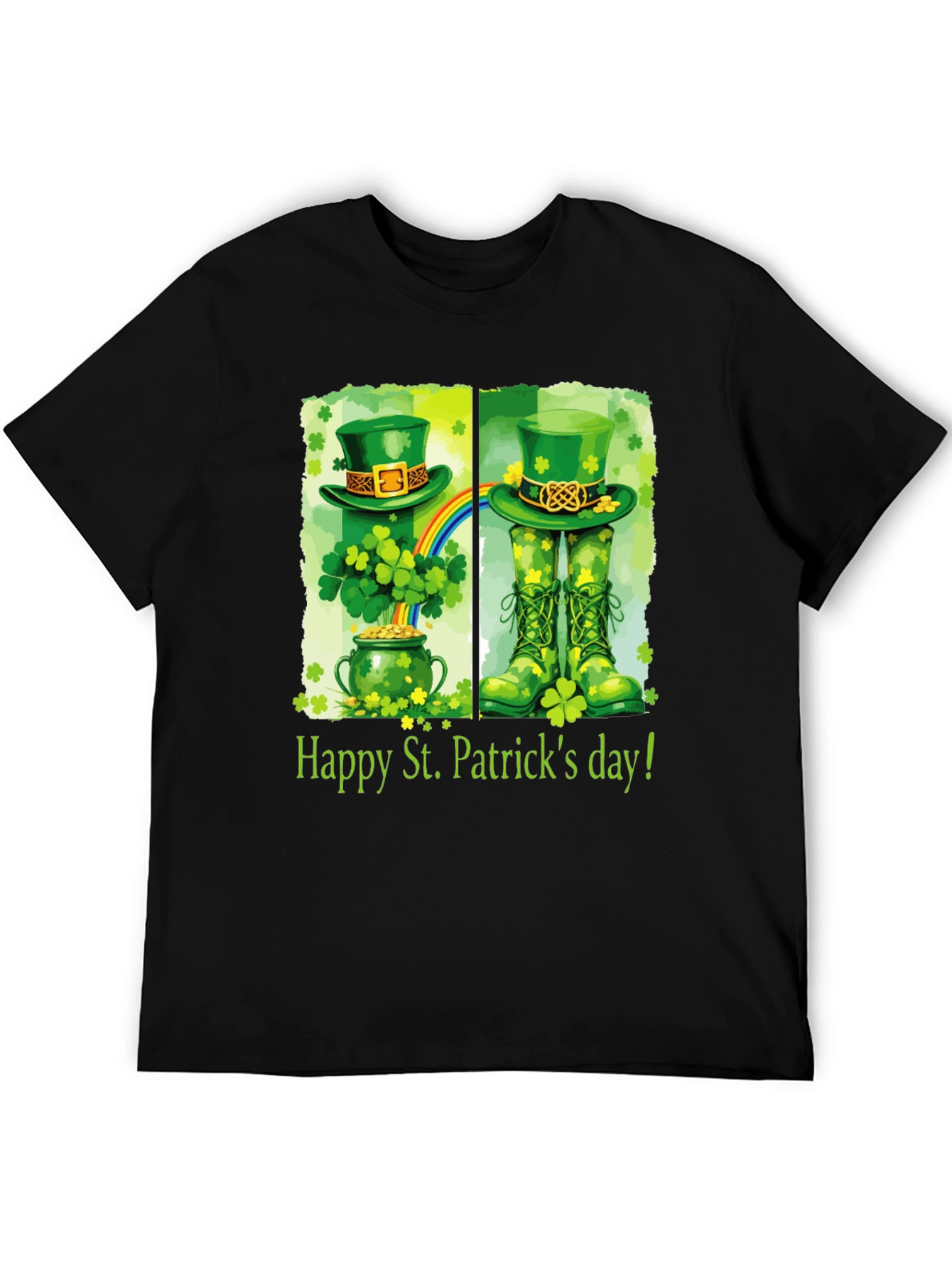 St. Patricks Day Graphic T-Shirt - Lucky Charm Style