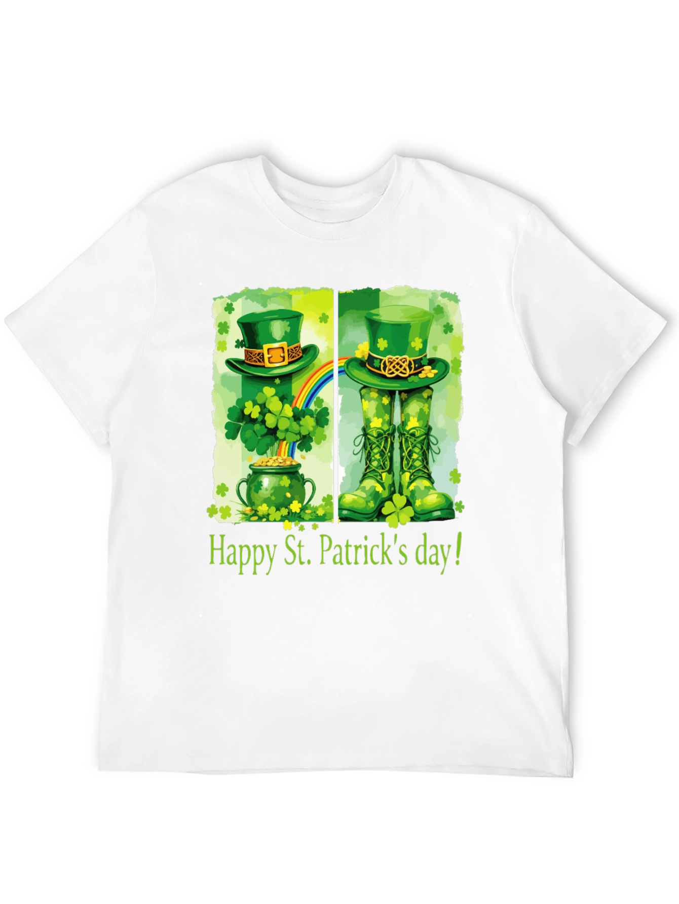 St. Patricks Day Graphic T-Shirt - Lucky Charm Style
