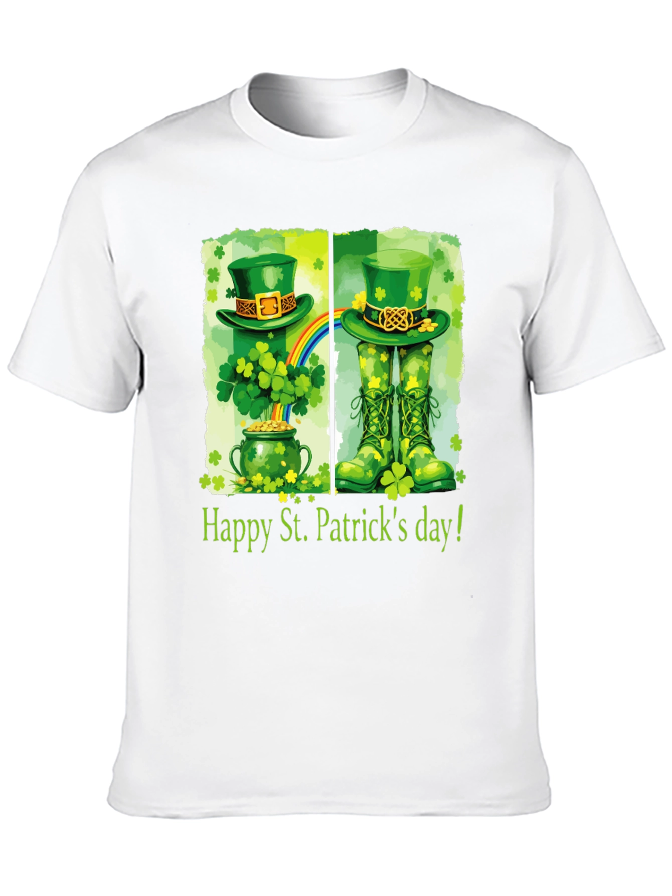 St. Patricks Day Graphic T-Shirt - Lucky Charm Style